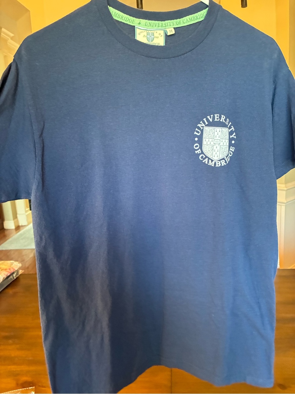 University of Cambridge Navy Short-Sleeve Men's T-Shirt